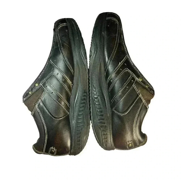 Skechers Men's Size 12 Shape-Ups Rocker Toning Shoe 66501 Strider Brown Leather - Picture 6 of 13